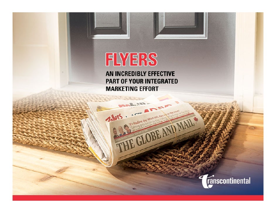 Flyer Effectiveness 2008 Can Final