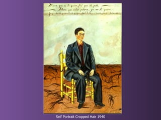 Self Portrait Cropped Hair 1940 