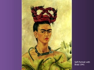 Self-Portrait with  Braid 1941 