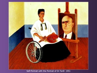 Self-Portrait with the Portrait of Dr Farill  1951 
