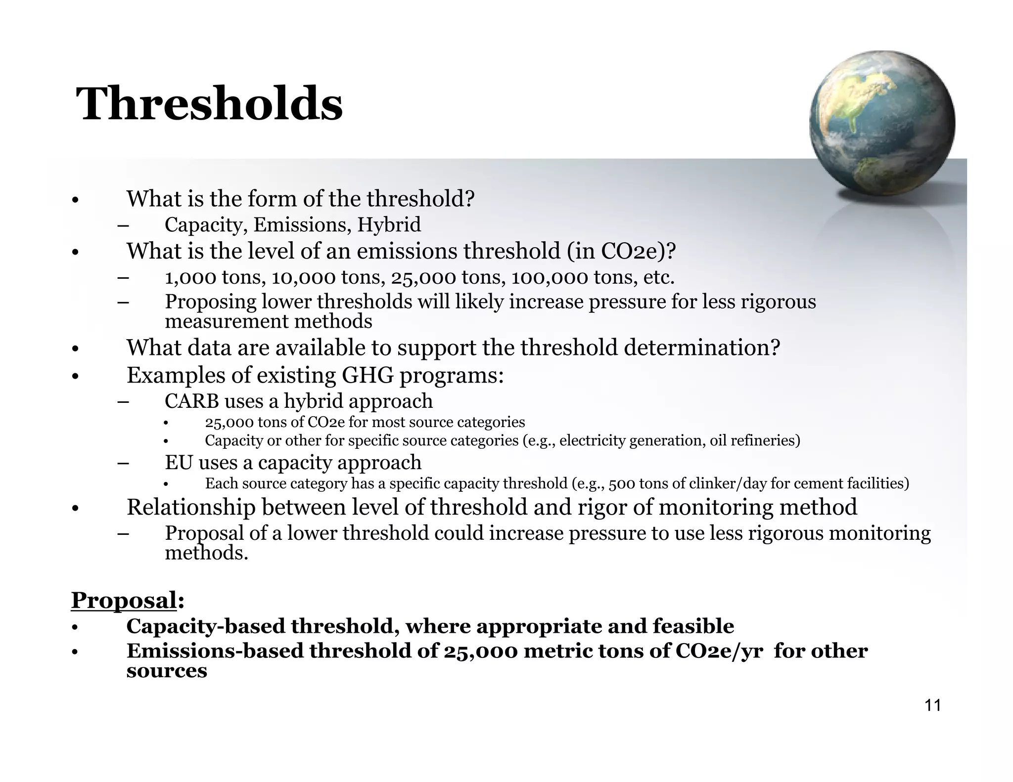GHG Mandatory Reporting Rule Overview