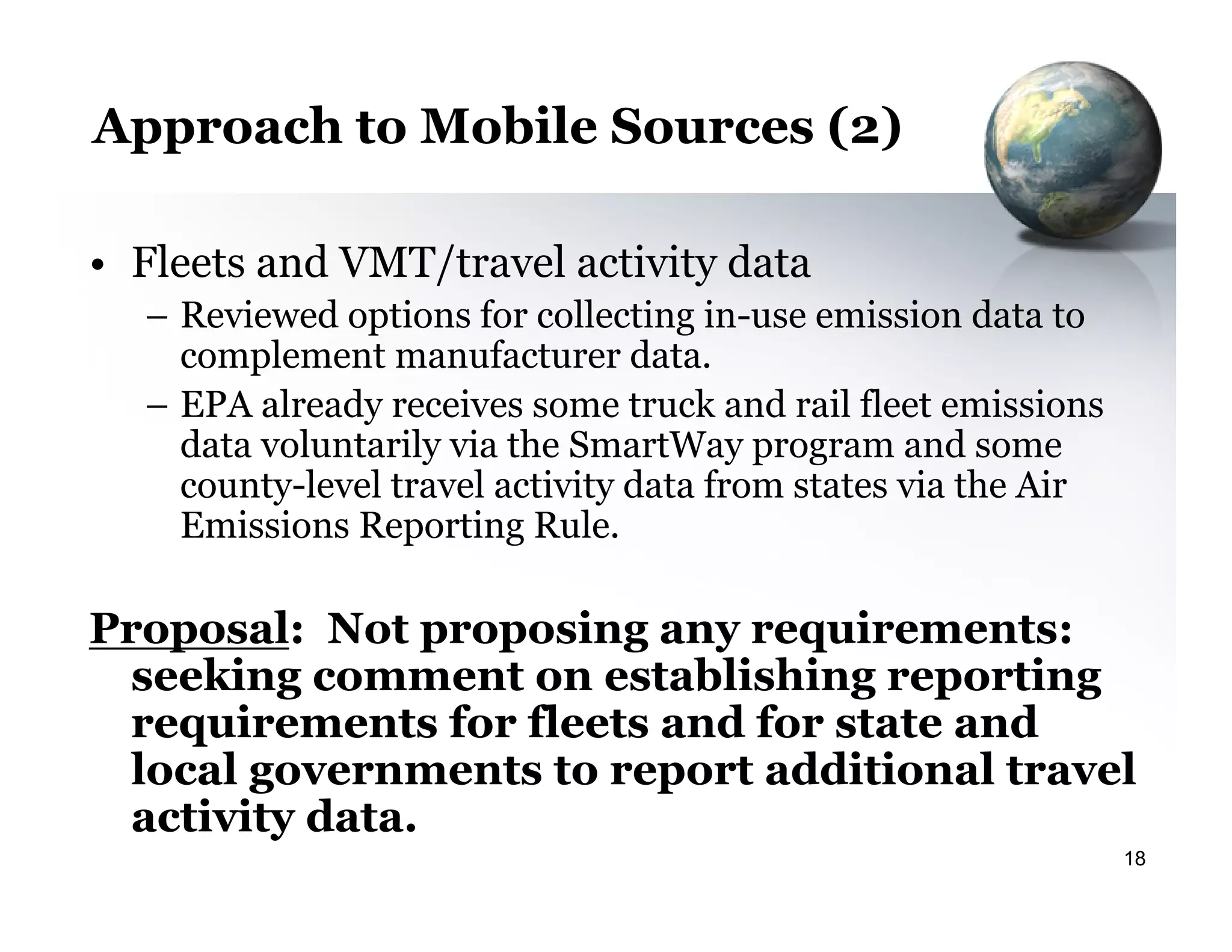 GHG Mandatory Reporting Rule Overview