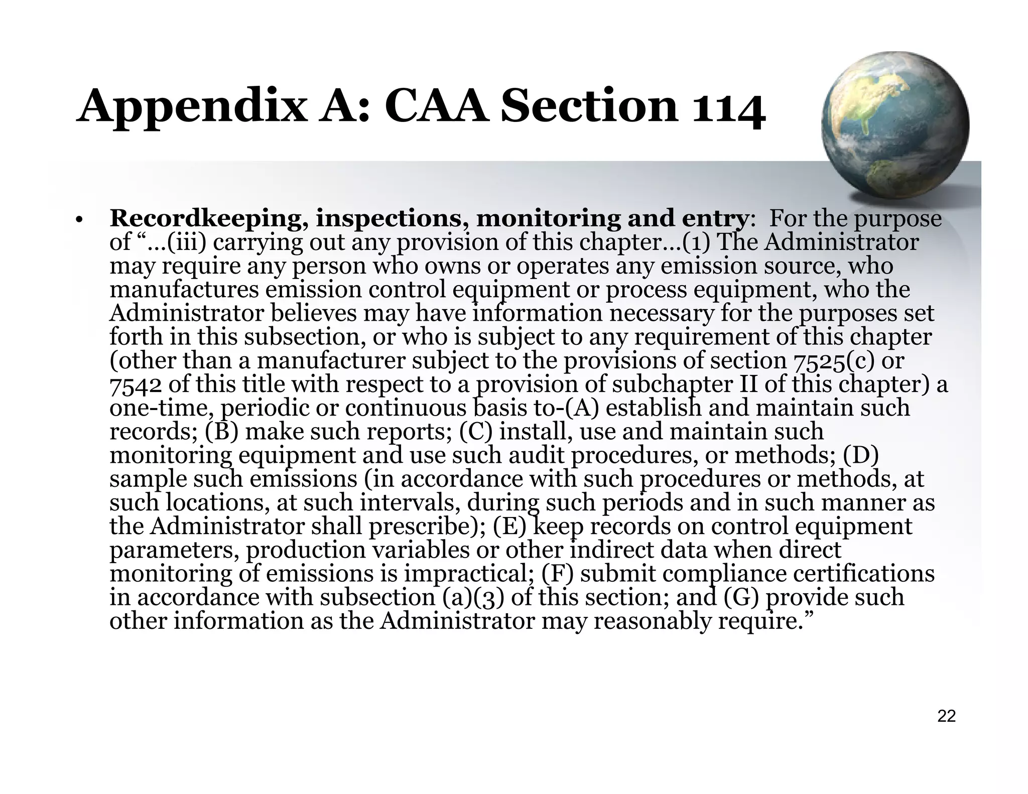 GHG Mandatory Reporting Rule Overview