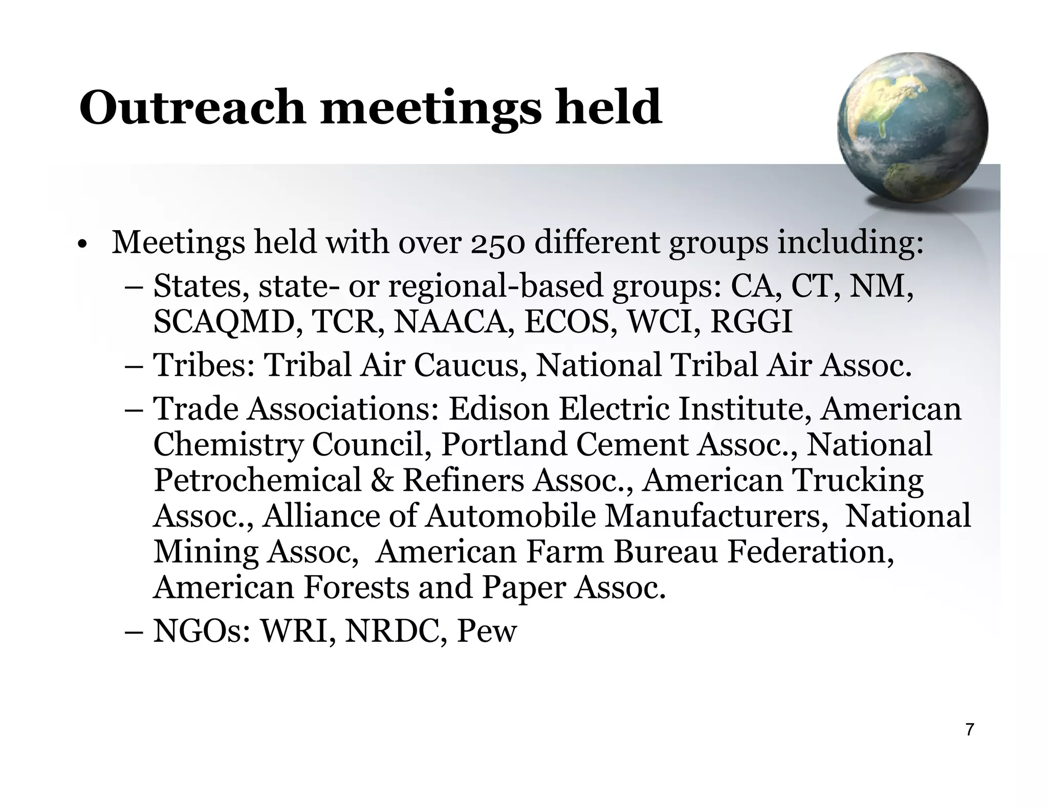GHG Mandatory Reporting Rule Overview