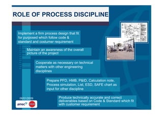 Engineering Company overview and Process Engineer's Role | PPT