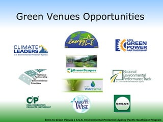 Green Venues Opportunities 