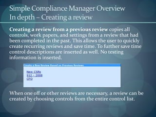 Gartner Briefing Simple Compliance Manager Nu Opus PPT