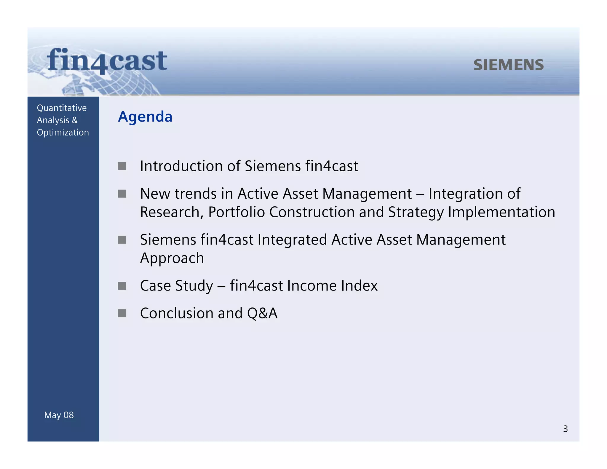 Generating Alpha Based On Forecasts Integrated Active Asset Management Mitev Kuehrer