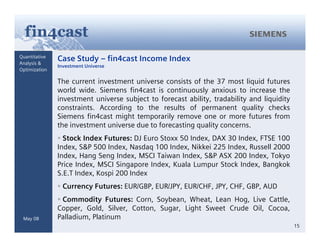 Generating Alpha Based On Forecasts Integrated Active Asset Management Mitev Kuehrer