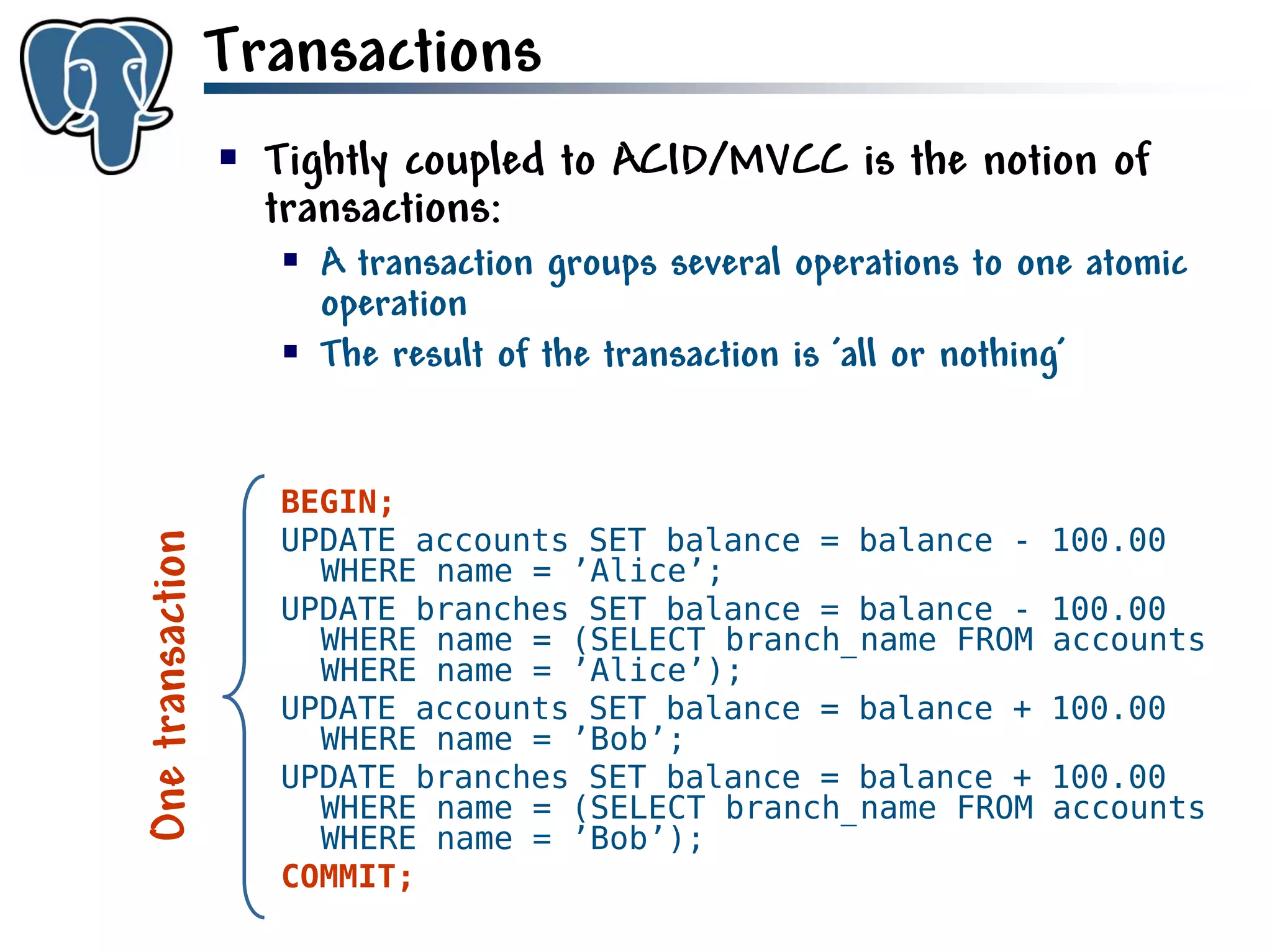 Get to know PostgreSQL!