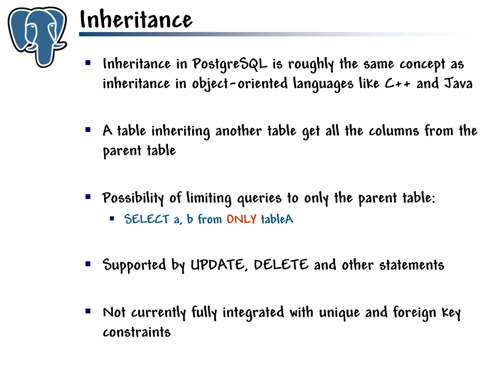 Get to know PostgreSQL!