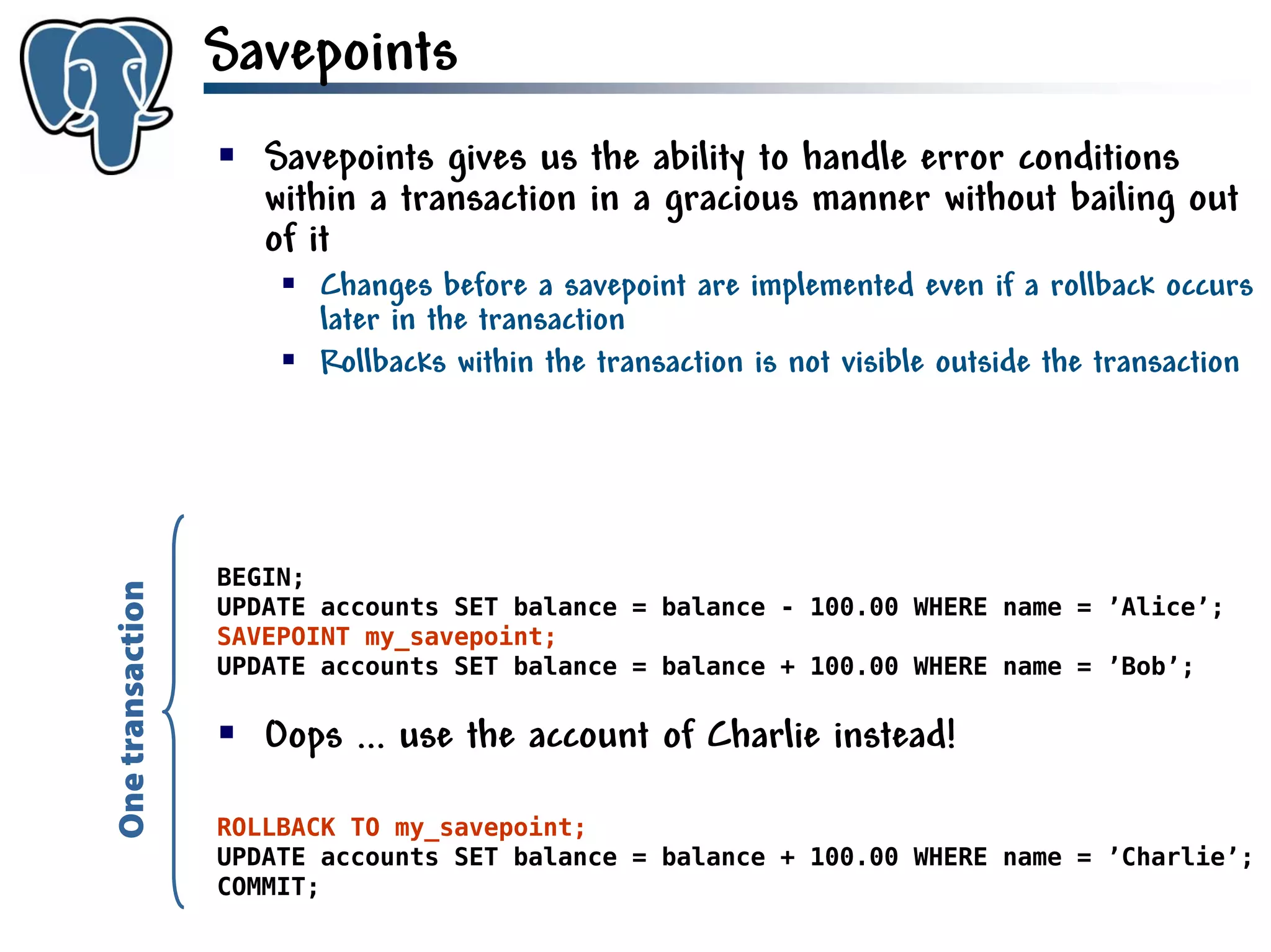 Get to know PostgreSQL!