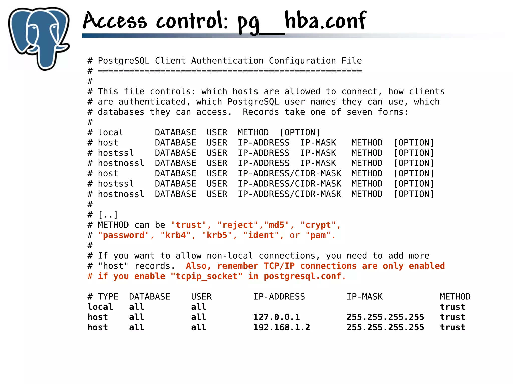 Get to know PostgreSQL!