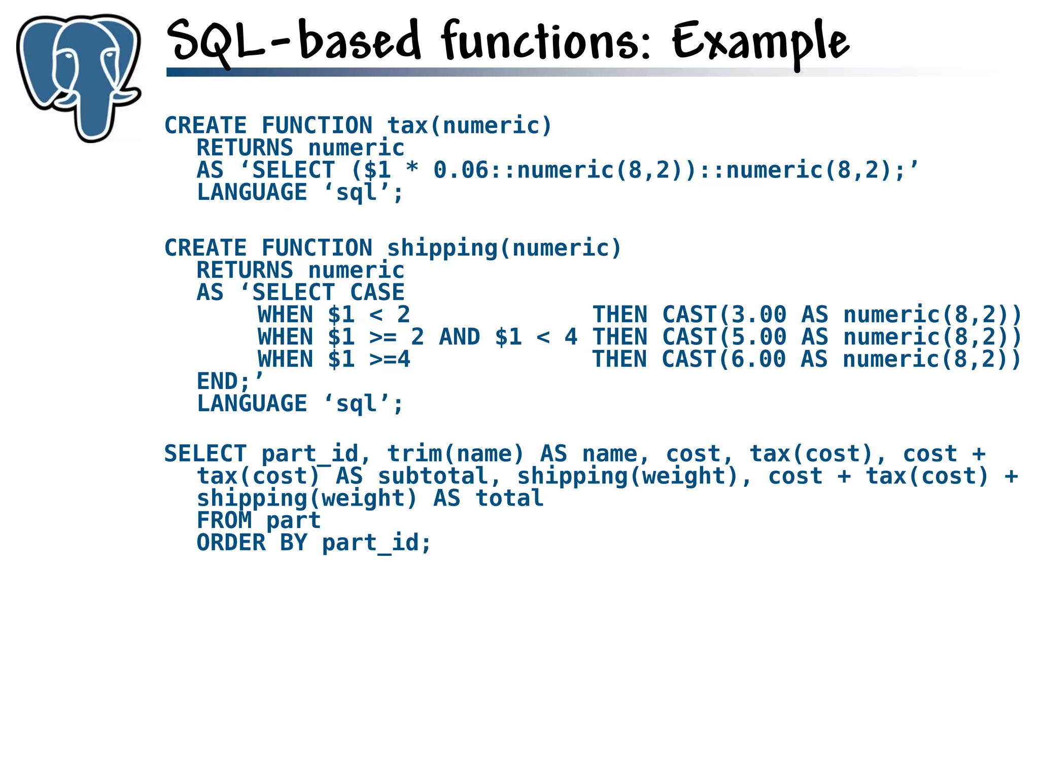 Get to know PostgreSQL!