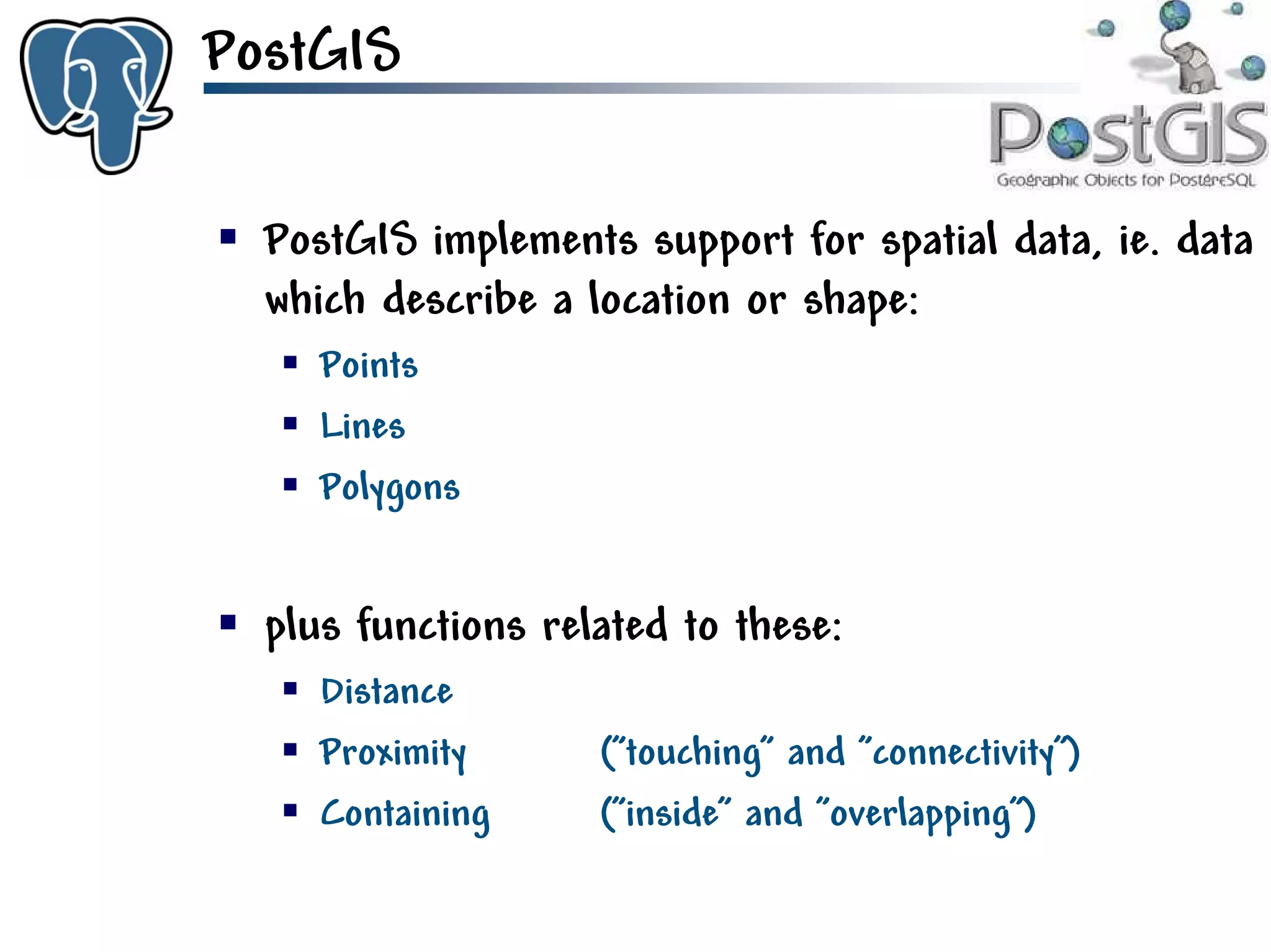 Get to know PostgreSQL!