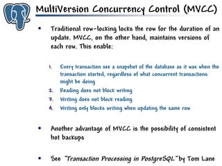 Get to know PostgreSQL!
