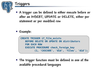 Get to know PostgreSQL!