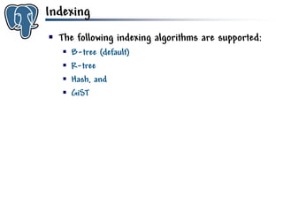 Get to know PostgreSQL!