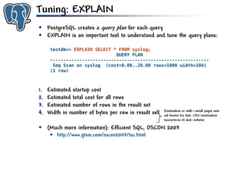 Get to know PostgreSQL!