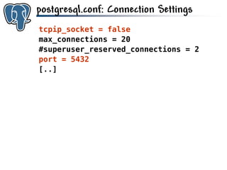 Get to know PostgreSQL!
