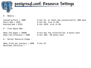 Get to know PostgreSQL!