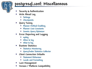 Get to know PostgreSQL!