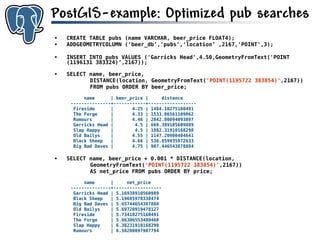 Get to know PostgreSQL!