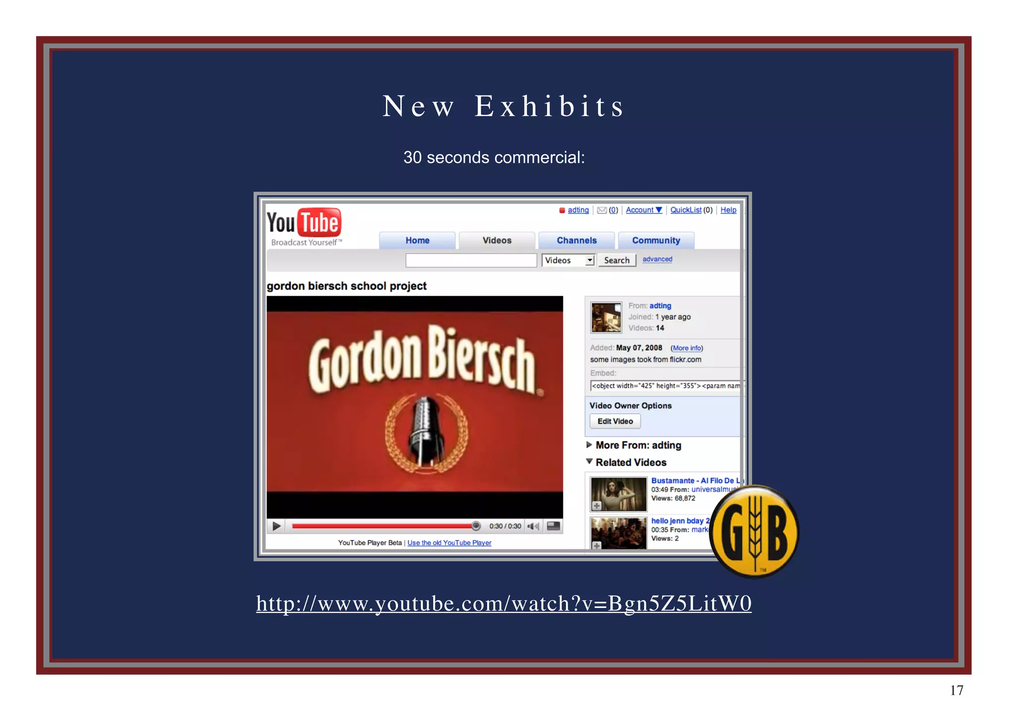 Gordon Biersch Final Book