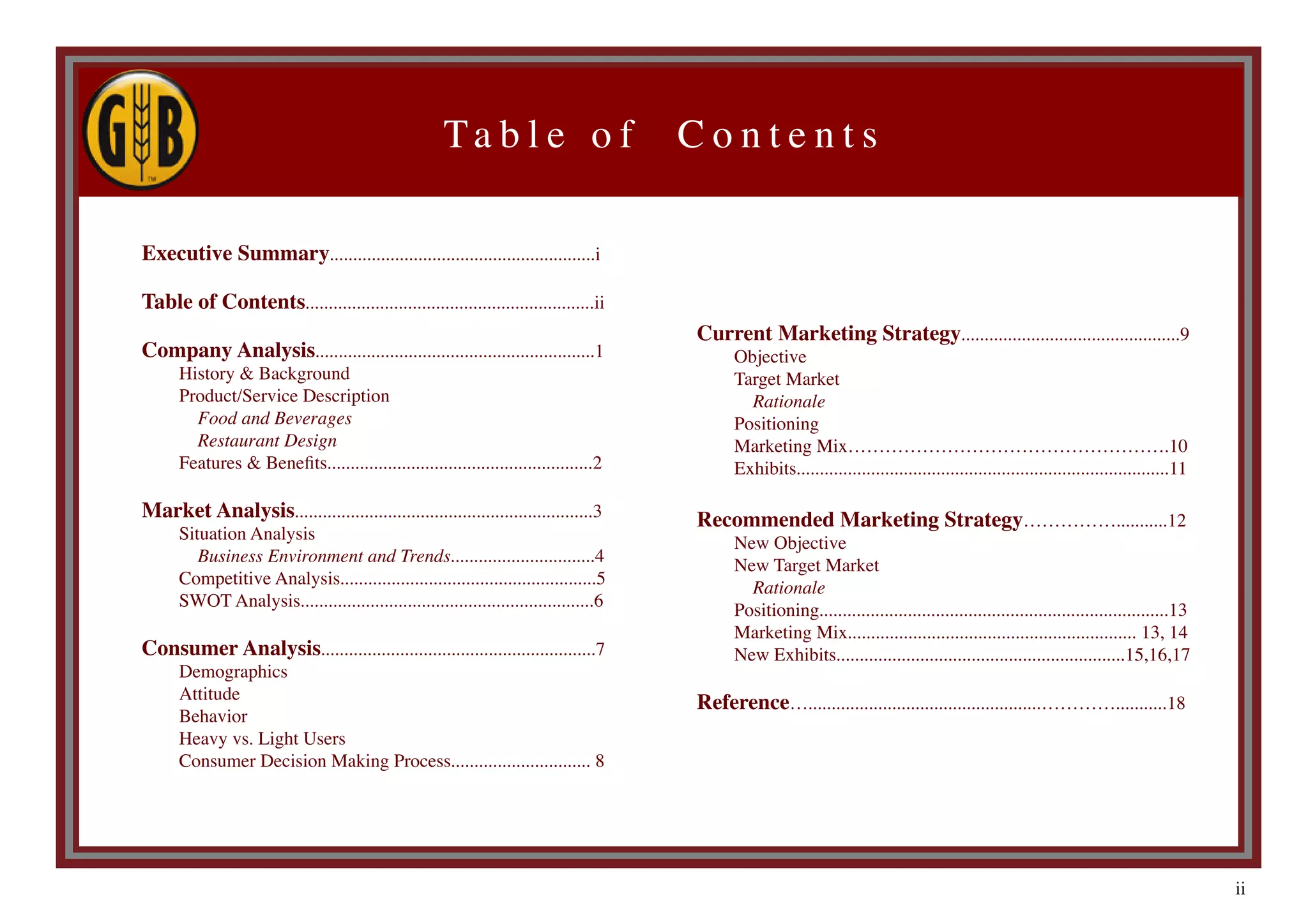 Gordon Biersch Final Book