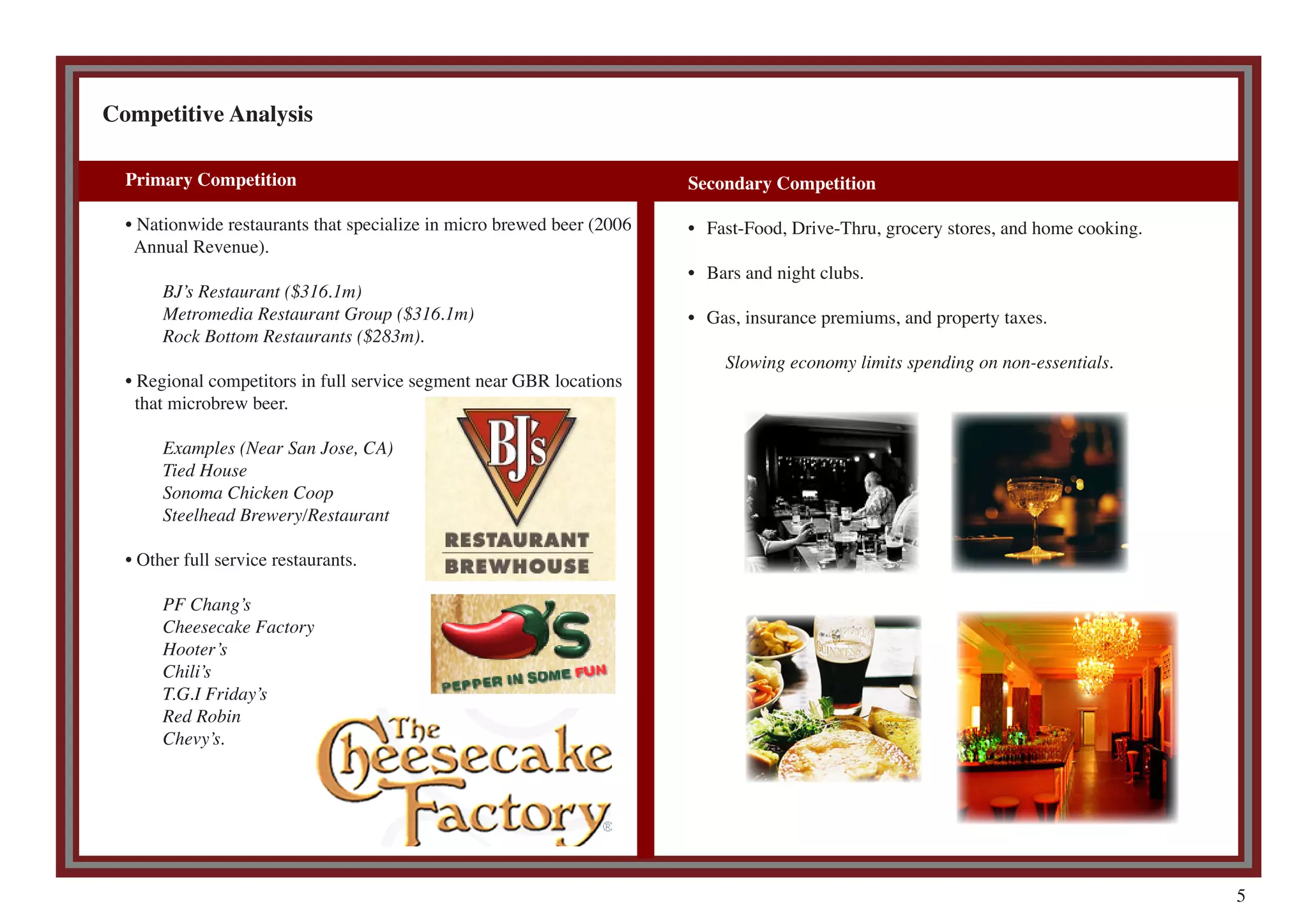 Gordon Biersch Final Book