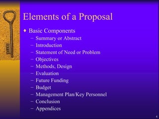 Grant Writing 101 | PPT