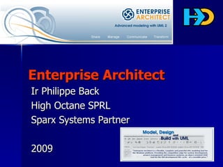 Enterprise Architect Ir Philippe Back High Octane SPRL Sparx Systems Partner 2009 