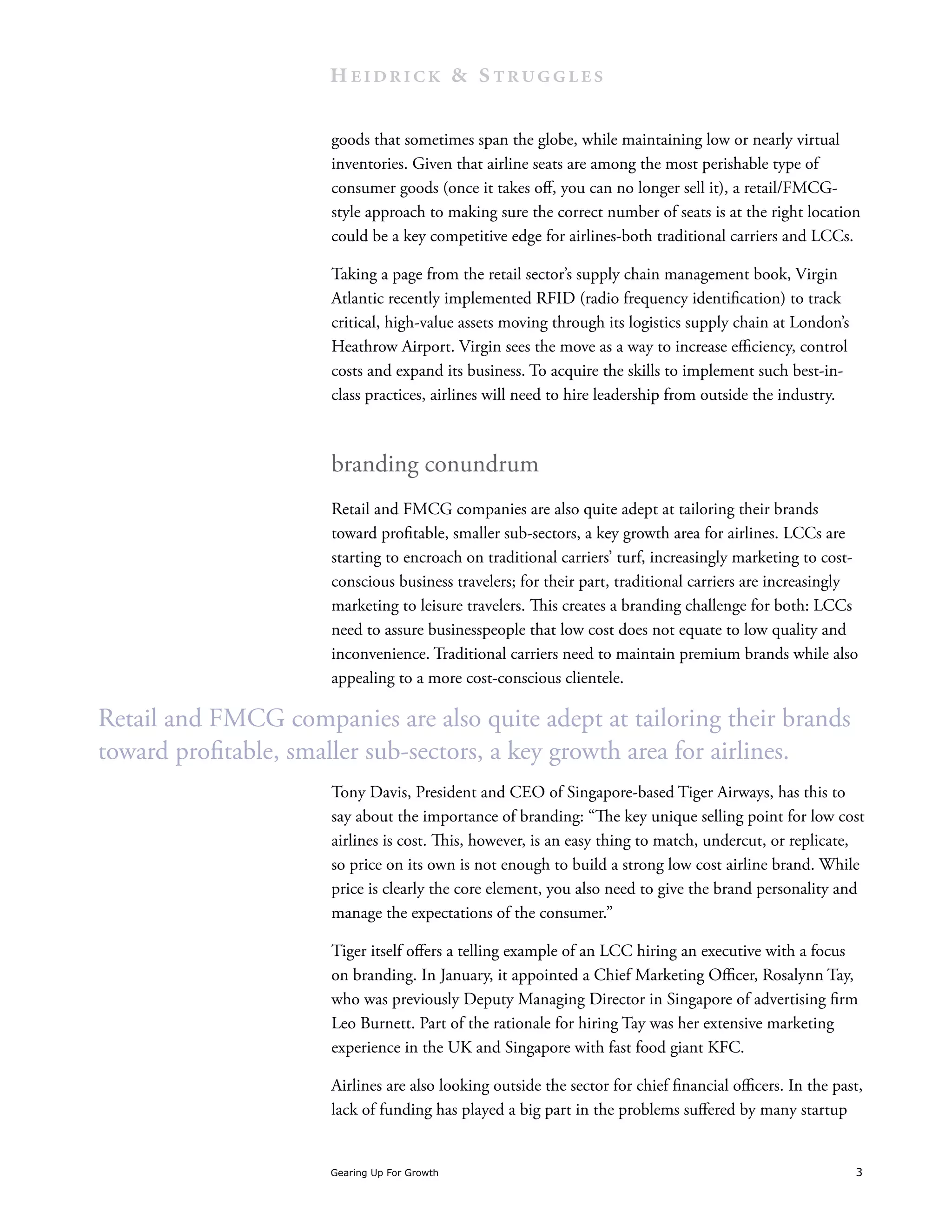 Gearing Up For Growth