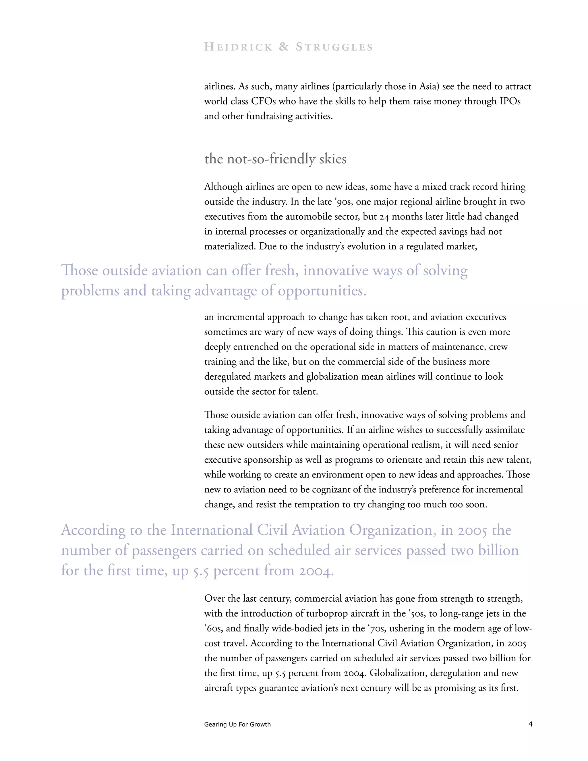 Gearing Up For Growth