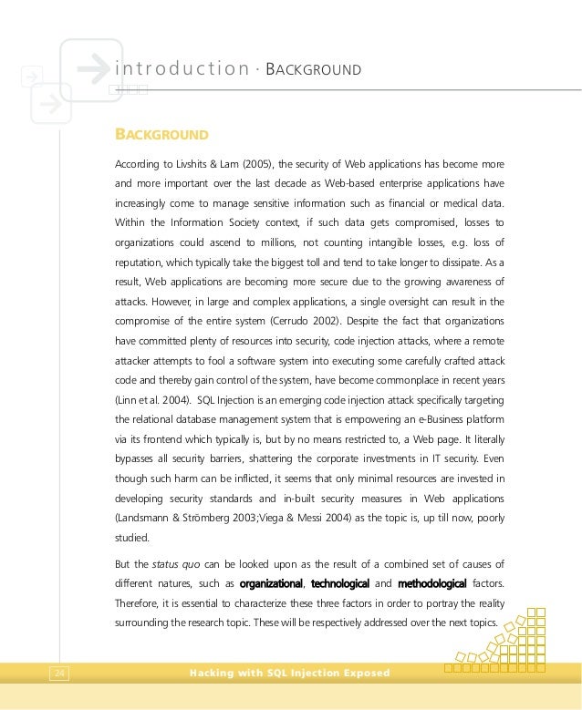 Master thesis sql