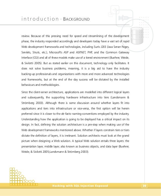 Sql injection thesis 08 picture
