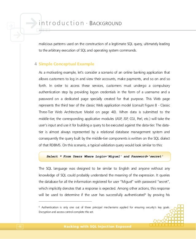 Sql injection thesis 03 picture