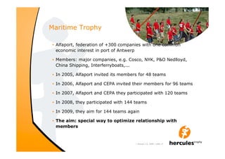 Hercules Presentation 2009