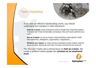 Hercules Presentation 2009