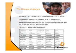 Hercules Presentation 2009