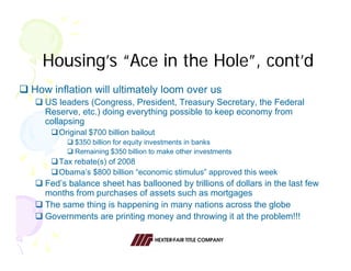 Hexter Fair Economic Forecast 021909 Allen