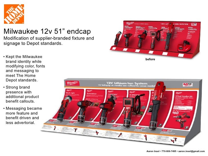 The Home Depot Visual Merchandising, Signage, POP and Fixture Design