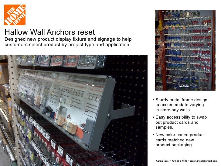 The Home Depot Visual Merchandising, Signage, POP and Fixture Design