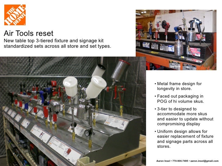 The Home Depot Visual Merchandising, Signage, POP and Fixture Design