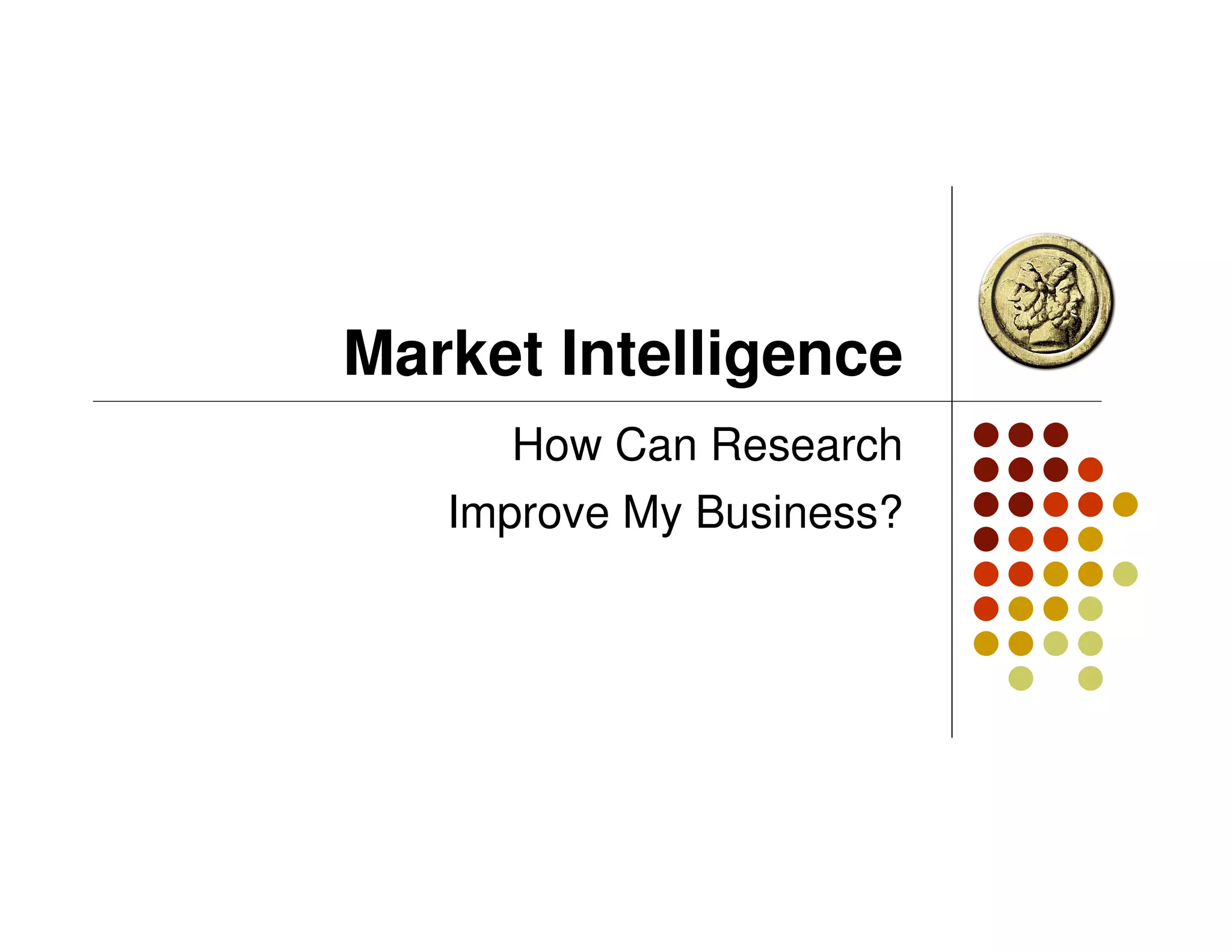 How Can Research Improve My Business