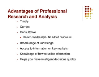 How Can Research Improve My Business