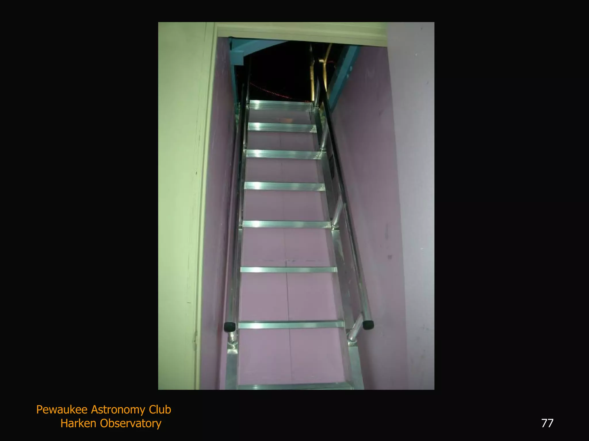 Pewaukee Astronomy Club  Harken Observatory 