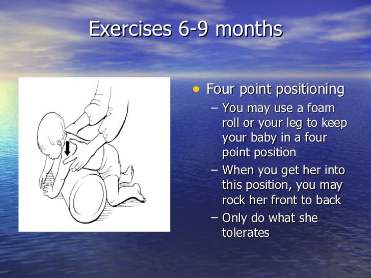 Developmental milestones for infants 