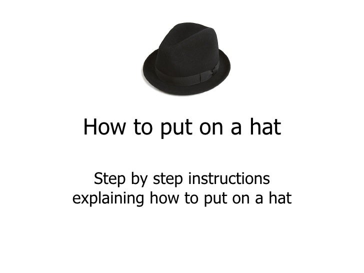 a hat on a hat