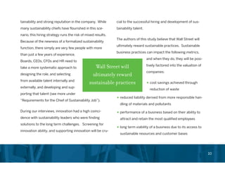 Chief Sustainability Officer Role in Corporations